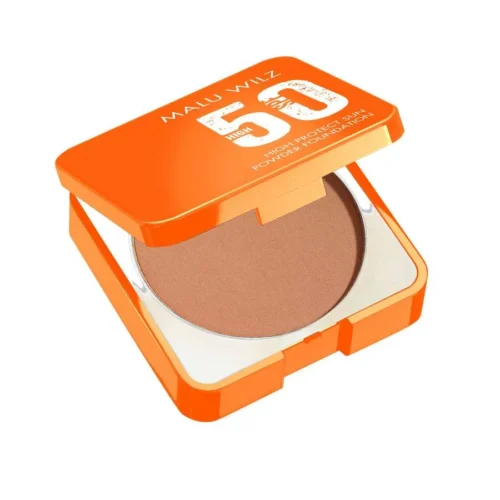 foto maquillaje en polvo mate spf50 30 malu wilz