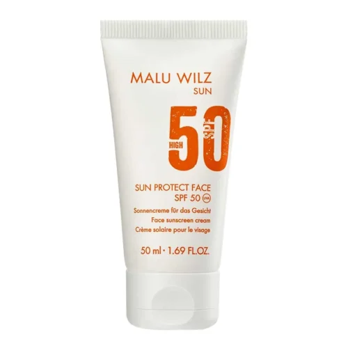 imagen protector solar facial spf50 malu wilz